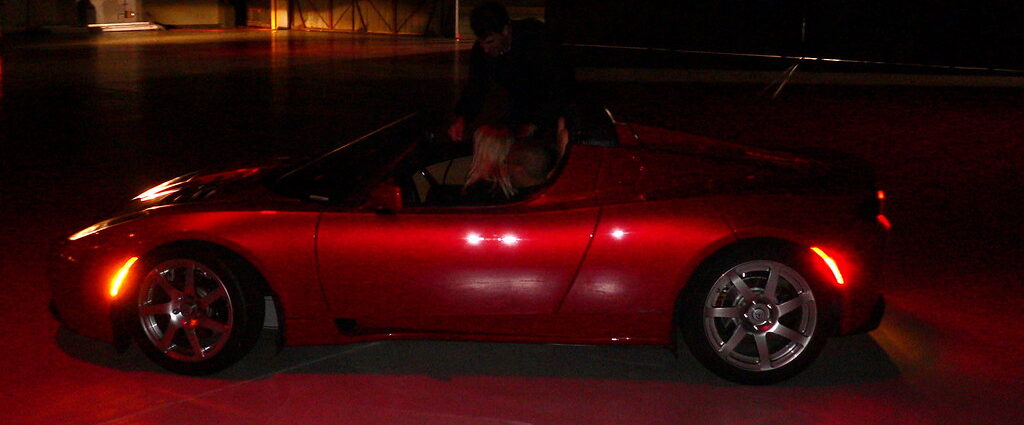 Tesla Roadster launch