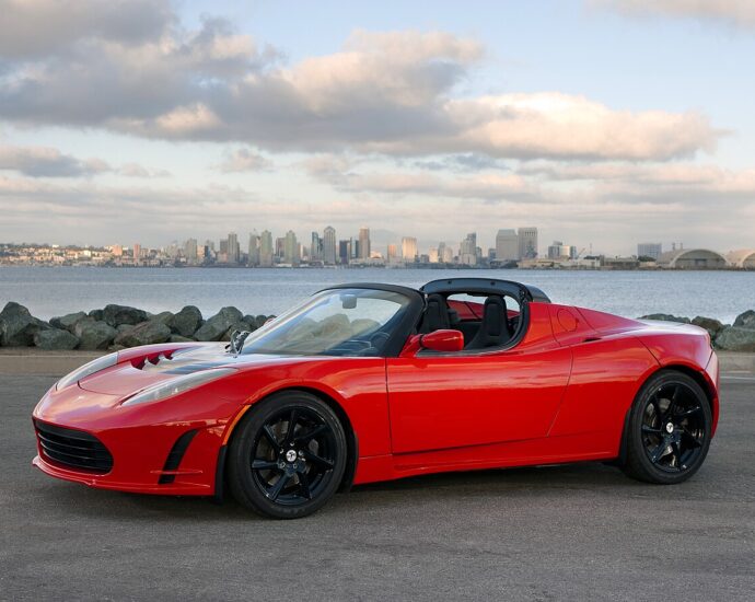 Tesla Roadster launch
