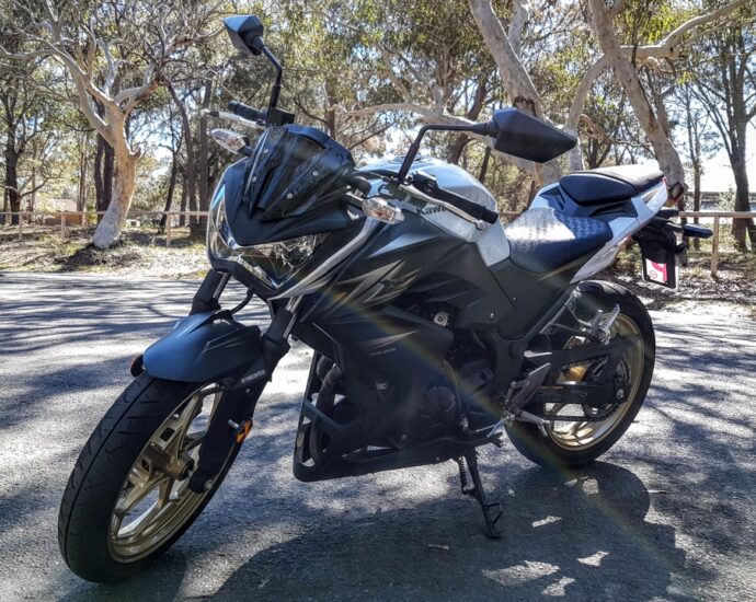 Kawasaki Z300 features